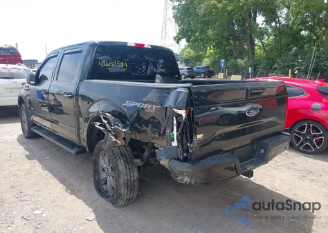 2017 Ford F-150 Xlt from USA, damaged, VIN 1FTEW1EG3HFB38348